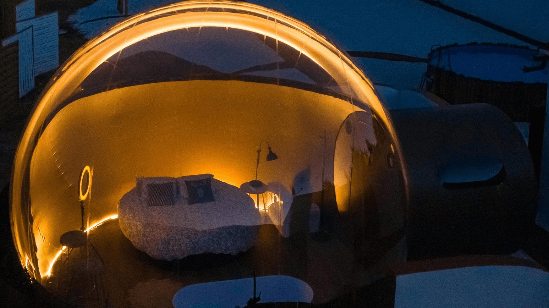 Hotel Burbuja AntiSaturno Glamping Alto Tajo